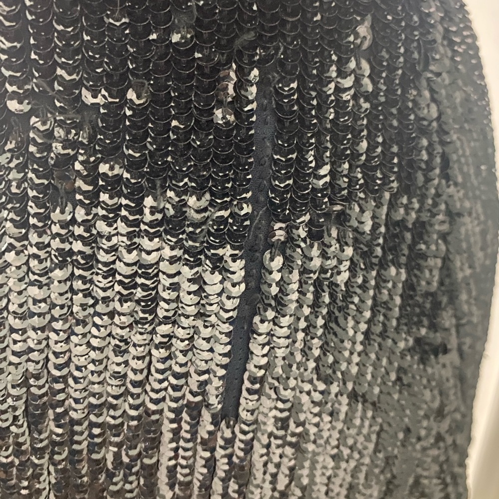 Vintage silk sequin dress - Picture 4 of 11